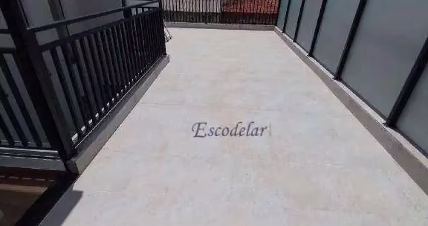 Studio com 1 dormitório à venda, 29 m² mais varanda com 43m2 por r$ 399.000 - santana - são paulo/sp
