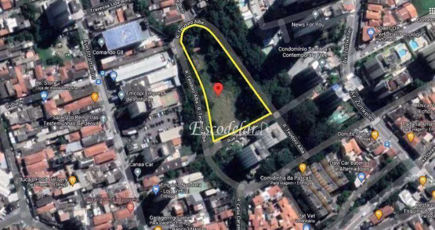 Terreno à venda, 4372 m² por r$ 10.100.000,01 - mandaqui - são paulo/sp