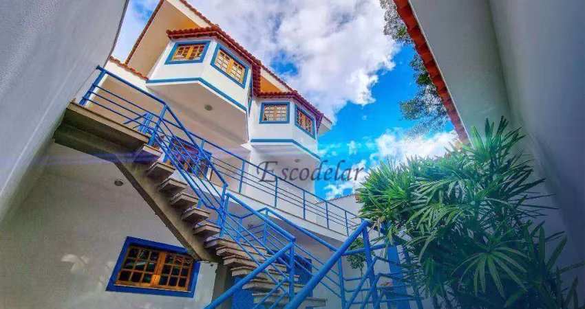 Sobrado com 4 dormitórios à venda, 450 m² por r$ 2.300.000,00 - jardim floresta - são paulo/sp