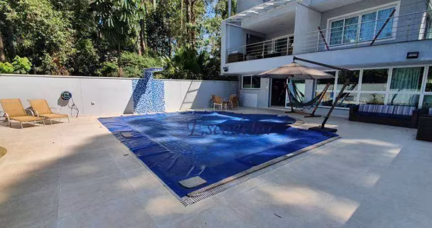 Casa com 4 dormitórios à venda, 606 m² por r$ 6.300.000,00 - tremembé - são paulo/sp