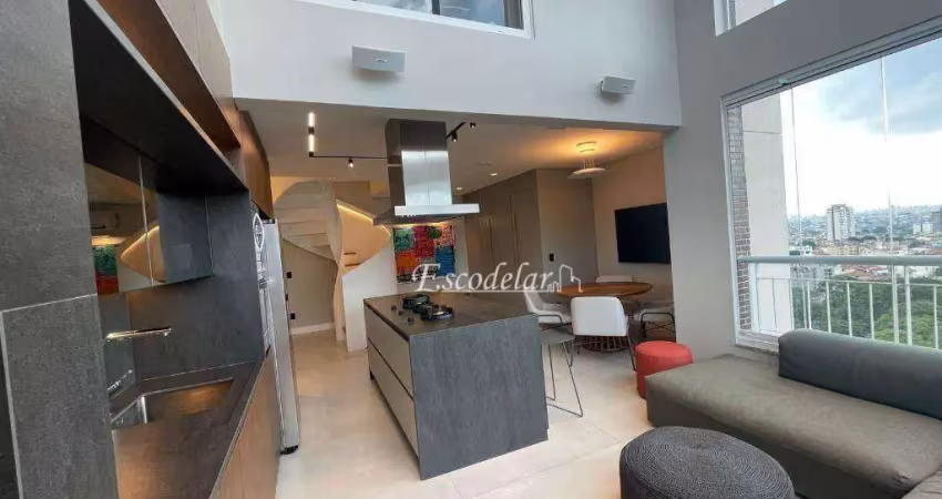 Apartamento duplex à venda, 90 m² por r$ 1.700.000,00 - santa teresinha - são paulo/sp