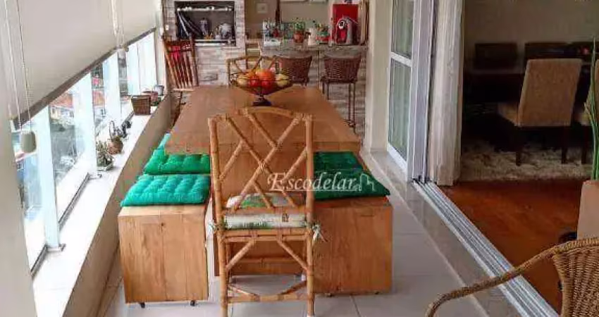 Apartamento à venda, 158 m² por r$ 1.900.000,00 - água fria - são paulo/sp