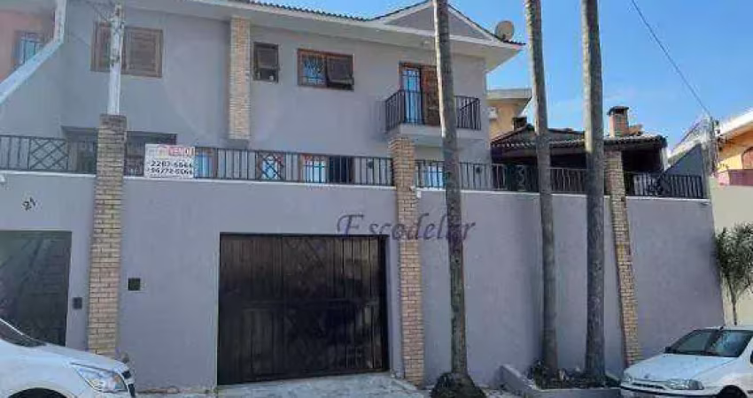 Sobrado com 3 dormitórios e 3 vagas à venda, 315 m² por r$ 1.400.000 - vila irmãos arnoni - são paulo/sp