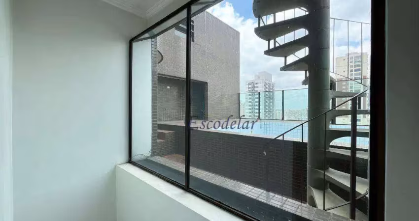 Cobertura com 4 dormitórios à venda, 269 m² por r$ 1.890.000,00 - vila paulicéia - são paulo/sp
