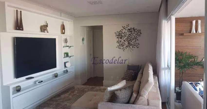 Apartamento com 3 dormitórios à venda, 120 m² por r$ 1.750.000,00 - santa teresinha - são paulo/sp