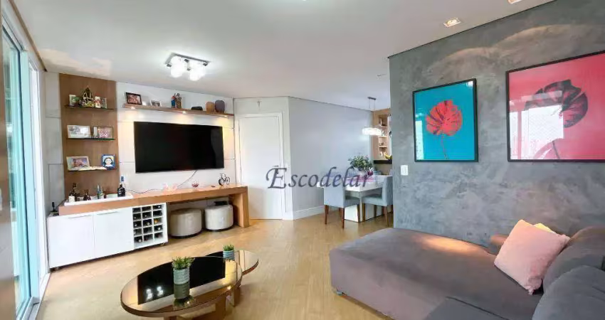 Apartamento com 3 dormitórios à venda, 94 m² por r$ 845.000,00 - lauzane paulista - são paulo/sp