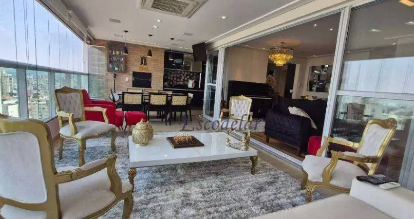 Apartamento com 3 dormitórios à venda, 140 m² por r$ 2.230.000,00 - santa teresinha - são paulo/sp