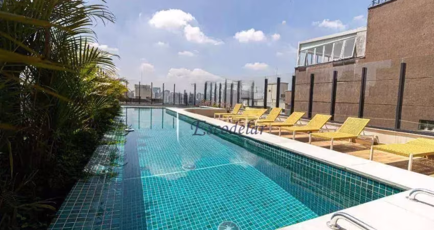 Studio com 1 dormitório à venda, 30 m² por r$ 550.000,00 - perdizes - são paulo/sp