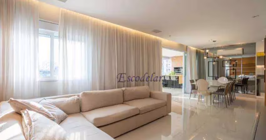 Apartamento à venda, 171 m² por r$ 3.250.000,00 - tatuapé - são paulo/sp