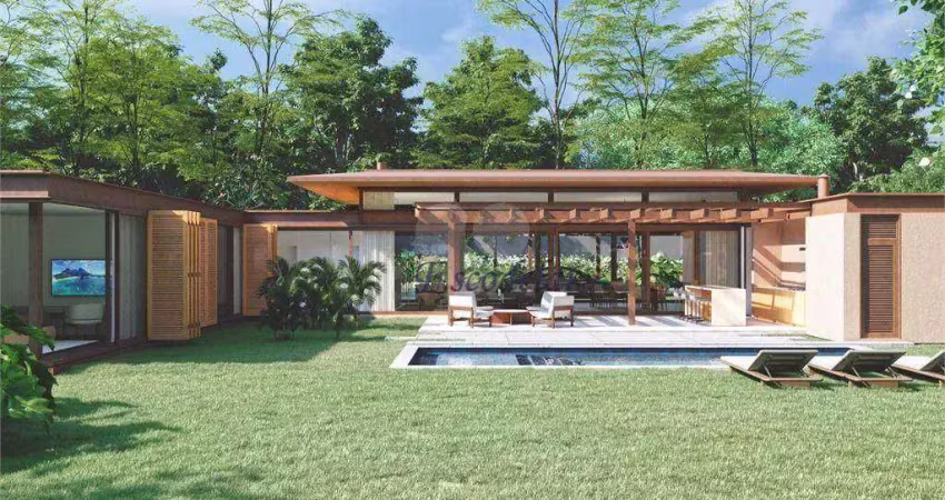 Casa com 5 dormitórios à venda, 734 m² por r$ 22.000.000,00 - chácara flora - são paulo/sp