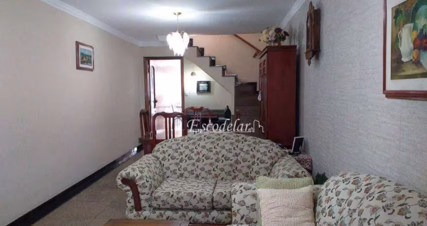Sobrado com 3 dormitórios à venda, 167 m² por r$ 800.000,00 - vila dom pedro ii - são paulo/sp