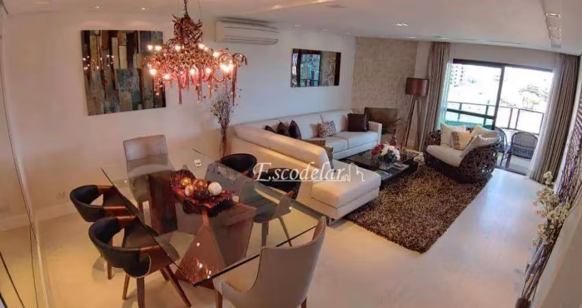 Apartamento com 3 dormitórios sendo 3 suítes e 3 vagas à venda, 159 m² por r$ 1.650.000 - água fria - são paulo/sp