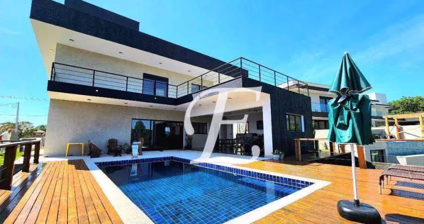 Casa  de alto padrão com 3 dormitórios à venda, 250 m² - serra cantareira - mairiporã/sp
