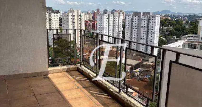 Cobertura com 3 dormitórios à venda, 636 m² por r$ 1.750.000,00 - fazenda morumbi - são paulo/sp