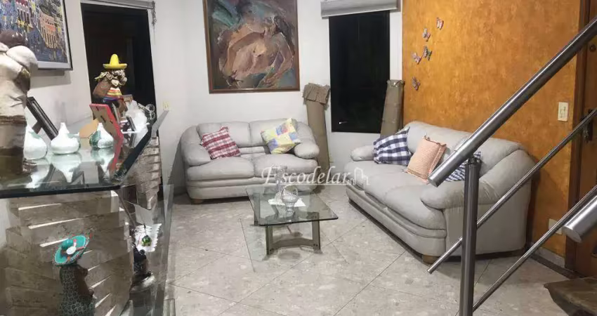 Cobertura com 3 dormitórios à venda, 190 m² por r$ 1.700.000,00 - santana - são paulo/sp