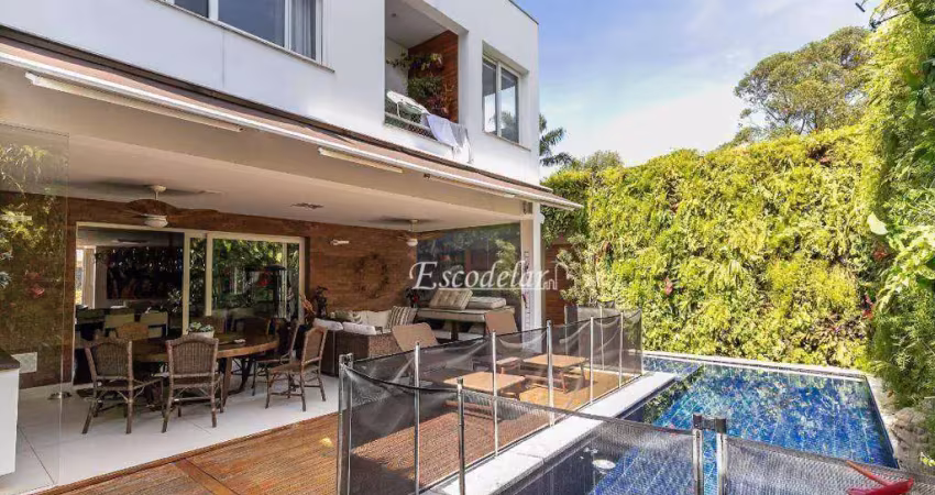 Casa à venda, 620 m² por r$ 7.900.000,00 - brooklin paulista - são paulo/sp