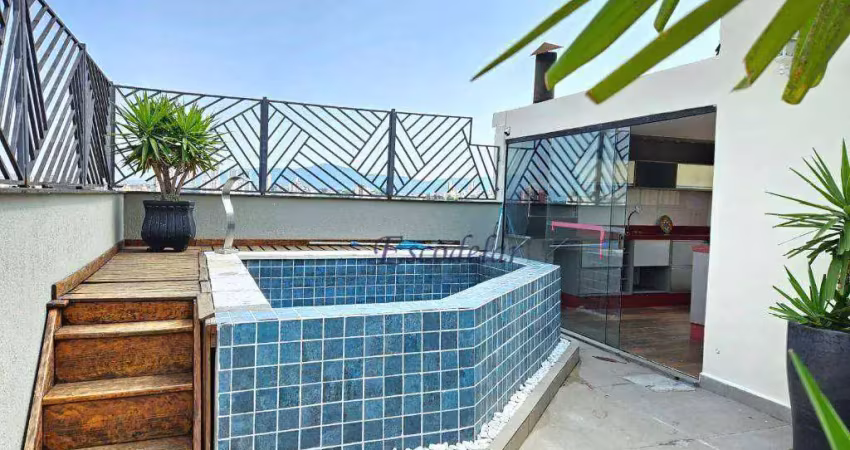 Cobertura com 3 dormitórios à venda, 236 m² por r$ 1.350.000,00 - mandaqui - são paulo/sp