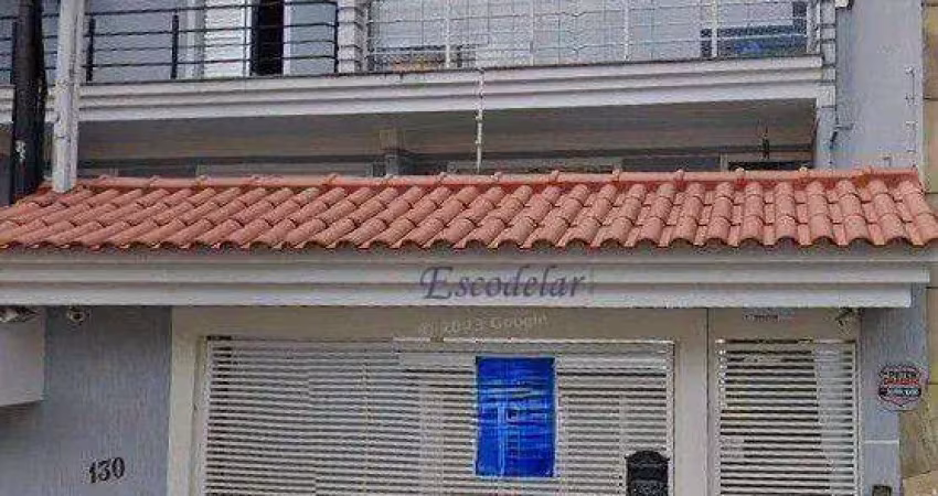 Sobrado com 3 dormitórios à venda, 130 m² por r$ 790.000,00 - vila dom pedro ii - são paulo/sp