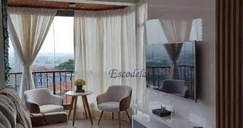 Apartamento com 3 dormitórios à venda, 87 m² por r$ 685.000,00 - vila maria alta - são paulo/sp