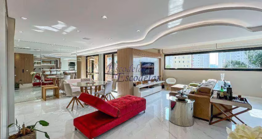 Apartamento  garden com 3 dormitórios à venda, 153 m² por r$ 2.250.000 - santana - são paulo/sp