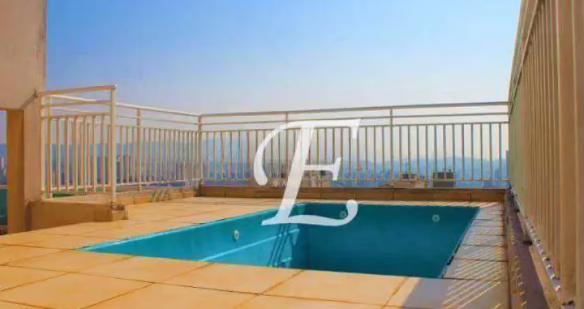 Cobertura à venda, 256 m² por r$ 3.000.000,00 - santa teresinha - são paulo/sp