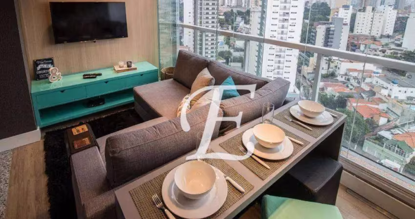 Apartamento com 2 dormitórios à venda, 32 m² por r$ 505.000,00 - vila mariana - são paulo/sp