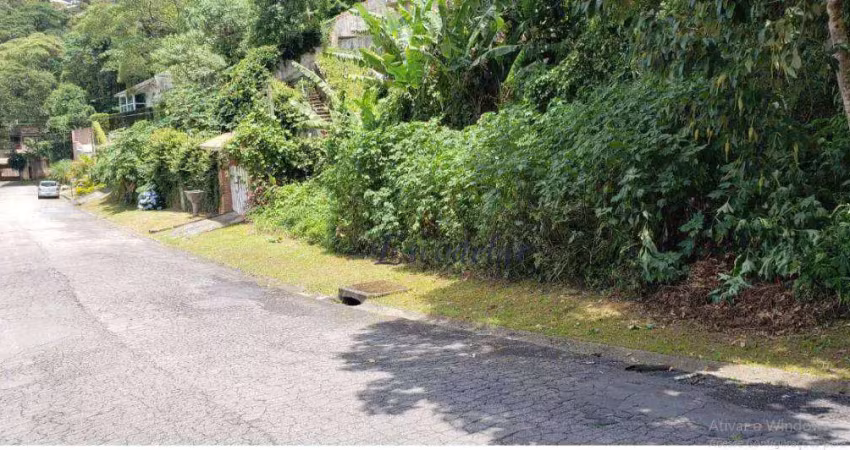 Terreno à venda, 1270 m² por r$ 240.000,00 - condomínio alpes da cantareira - mairiporã/sp
