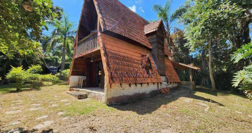 Chácara com 2 dormitórios à venda, 1800 m² por r$ 685.000,00 - cinco lagos - mairiporã/sp