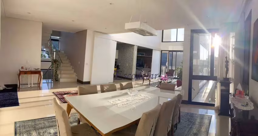 Casa com 4 dormitórios à venda, 470 m² por r$ 5.500.000,00 -  alphaville - santana de parnaíba/sp