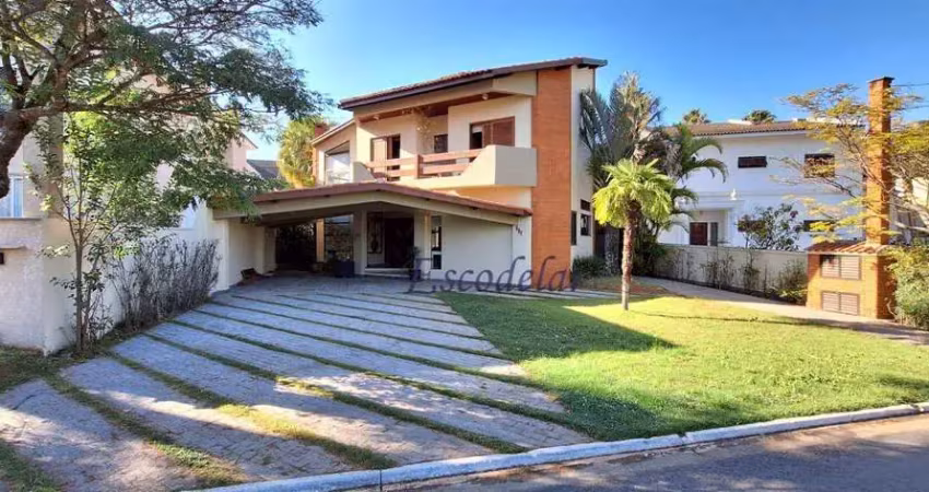 Casa com 4 dormitórios para alugar, 384 m² por r$ 17.047,38/mês - alphaville 0 - barueri/sp
