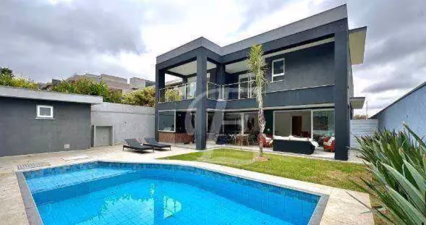 Casa com 4 dormitórios para alugar mobiliiada, 520 m² por r$ 35.000/mês