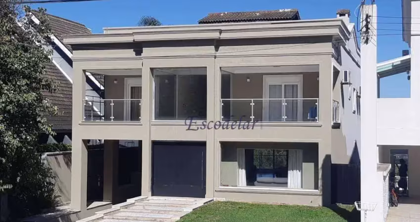 Casa para alugar, 695 m² por r$ 29.100,00/mês - alphaville - santana de parnaíba/sp