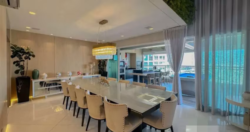 Cobertura com 4 dormitórios à venda, 466 m² por r$ 13.900.000,00 - anália franco - são paulo/sp