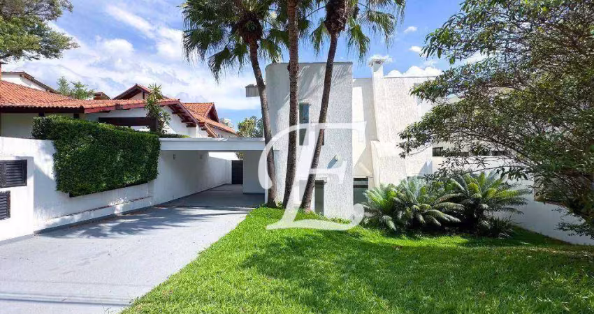 Casa com 4 dormitórios para alugar, 342 m² por r$ 21.010,29/mês - alphaville - barueri/sp