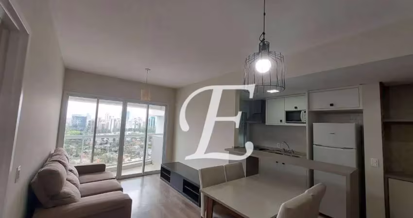 Apartamento com 1 dormitório para alugar, 50 m² por r$ 6.600,00/mês - novare alphaville - barueri/sp