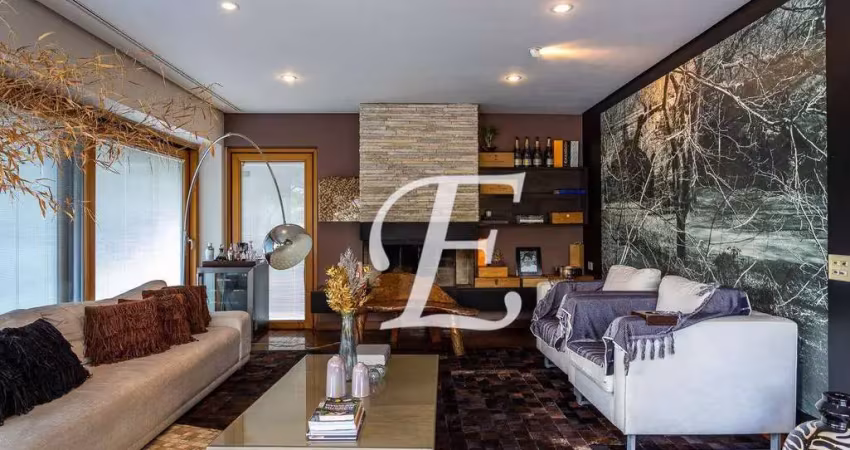 Casa com 5 dormitórios para alugar, 530 m² por r$ 53.600,00/mês - alphaville 08 - santana de parnaíba/sp