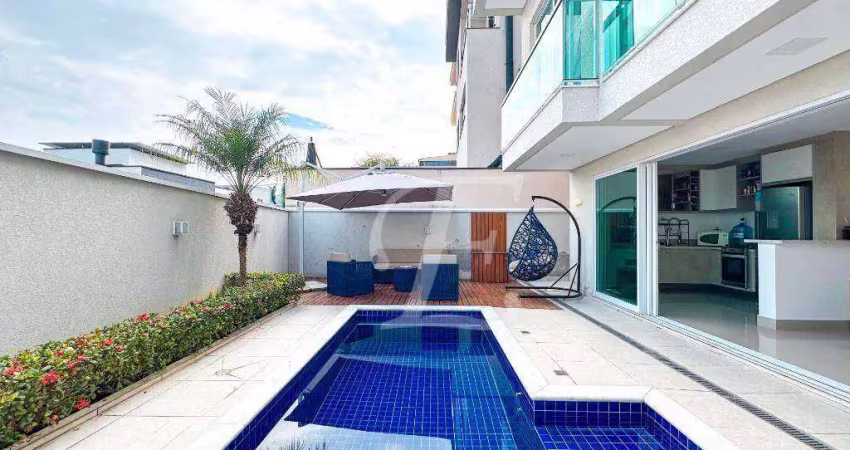Casa com 4 dormitórios à venda em alphaville - santana de parnaíba/sp