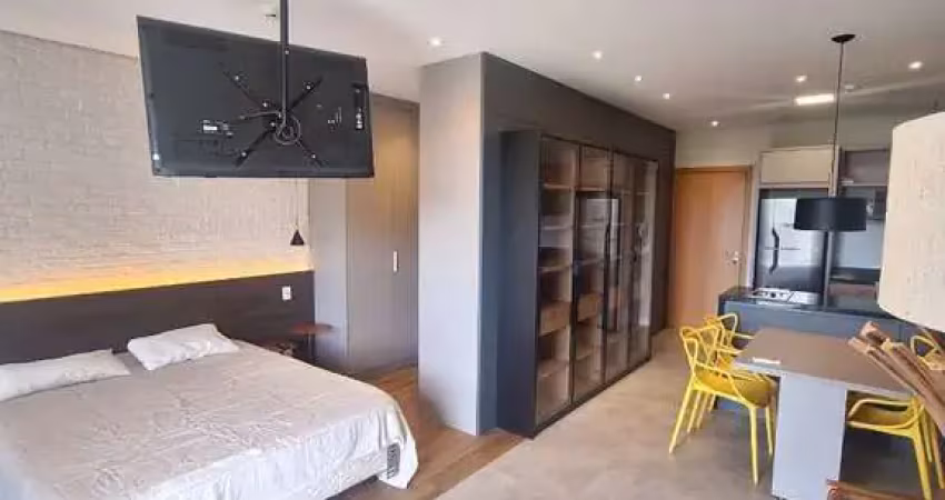 Apartamento com 1 dormitório para alugar, 45 m² por r$ 5.338,65/mês - alphaville - santana de parnaíba/sp