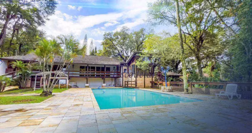 Casa com 5 dormitórios à venda, 631 m² por r$ 3.200.000,00 - serra da cantareira - mairiporã/sp