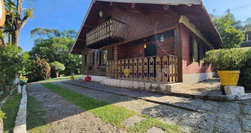 Chácara com 5 dormitórios à venda, 2047 m² por r$ 1.500.000,00 - cinco lagos - mairiporã/sp