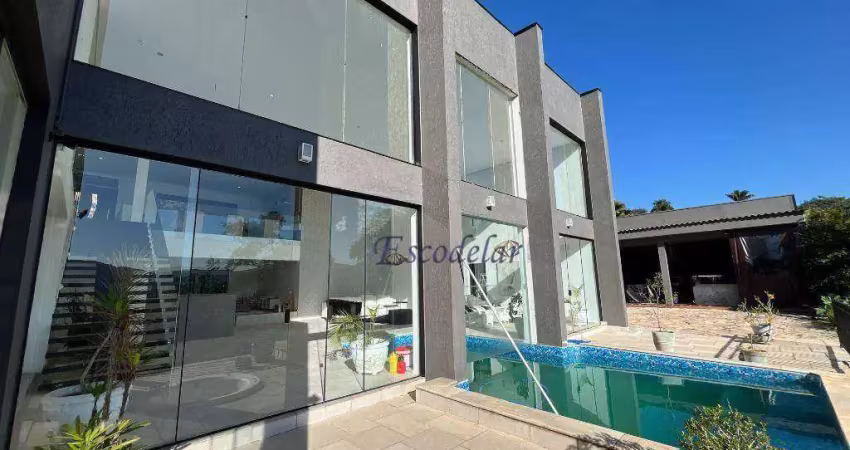 Casa com 4 dormitórios à venda, 600 m² por r$ 4.200.000,00 - refúgio da serra - mairiporã/sp