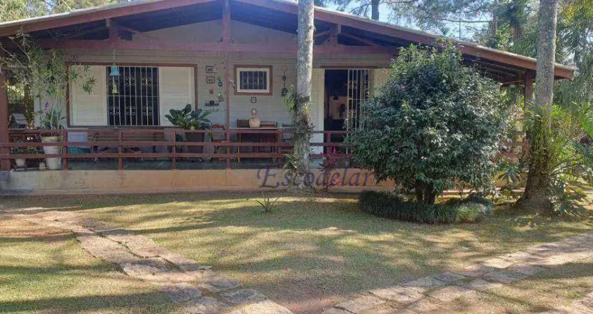 Chácara com 4 dormitórios à venda, 4830 m² por r$ 1.500.000,00 - jardim cinco lagos - mairiporã/sp
