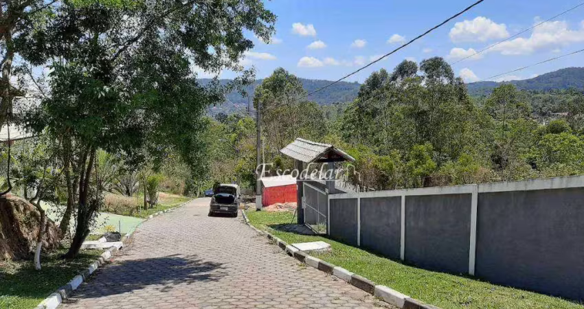 Terreno à venda, 1000 m² por r$ 349.000,00 - lago do imperador - mairiporã/sp