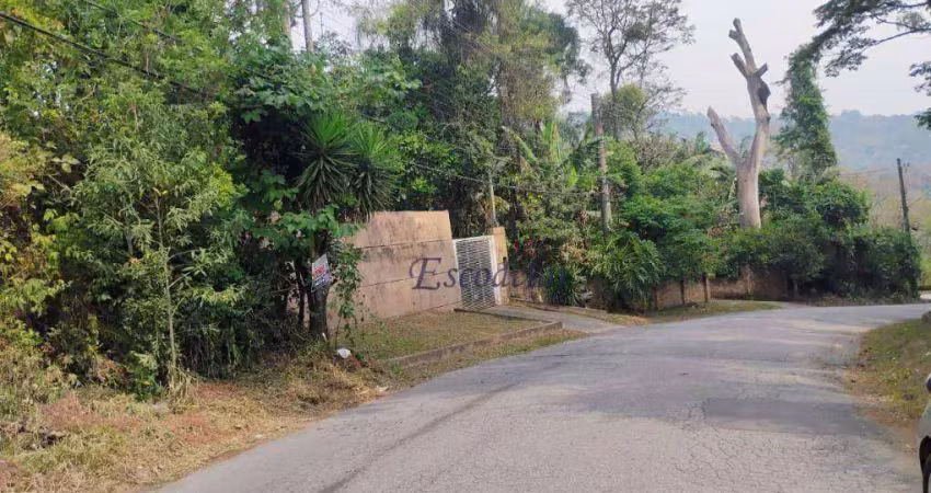 Terreno à venda, 894 m² por r$ 219.000,00 - roseira - mairiporã/sp