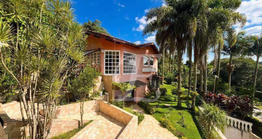Casa com 5 dormitórios à venda, 380 m² por r$ 1.700.000,00 - residencial reserva das hortensias - mairiporã/sp