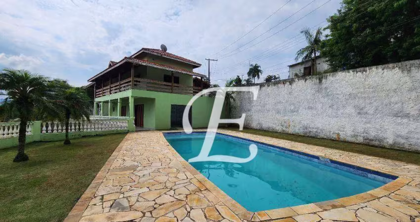 Chácara com 3 dormitórios à venda, 914 m² por r$ 1.250.000,00 - jardim cinco lagos - mairiporã/sp