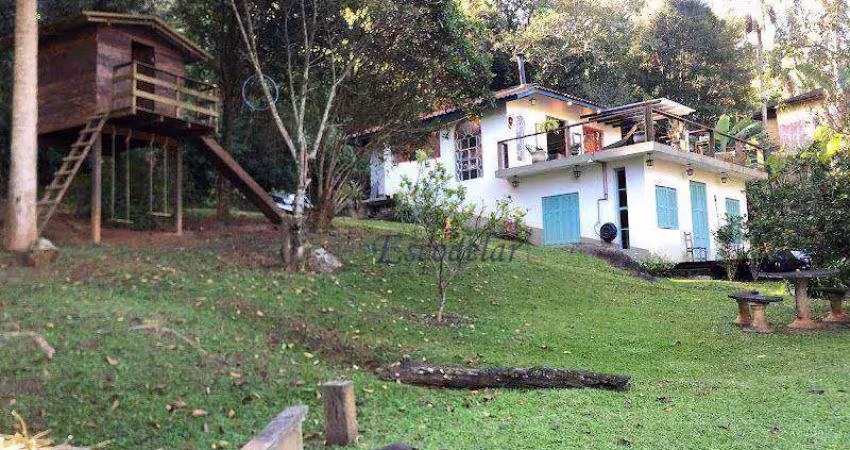 Casa com 2 dormitórios para alugar, 180 m² por r$ 4.650,00/mês - roseira - mairiporã/sp