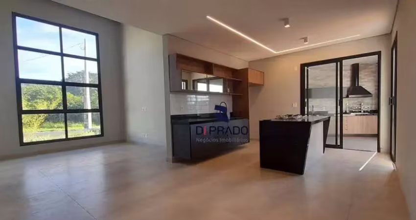 Linda casa térrea com piscina à venda no condomínio gran reserve em indaiatuba!