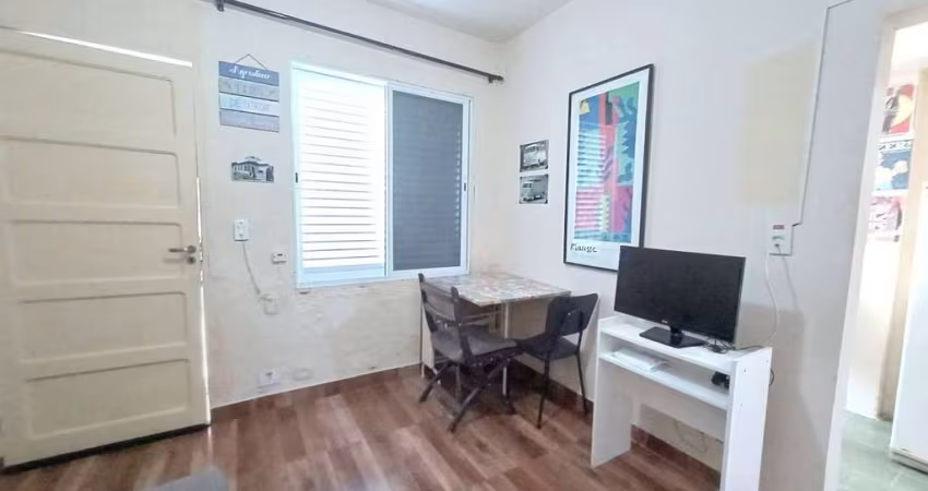 Kitnet à venda em Praia Grande, Canto do Forte, com 1 quarto, 27m²