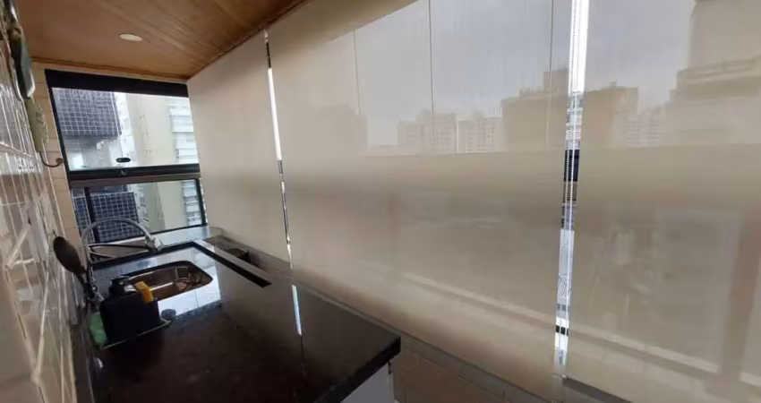 Apartamento à venda em praia grande, canto do forte, com 2 quartos, 70m²